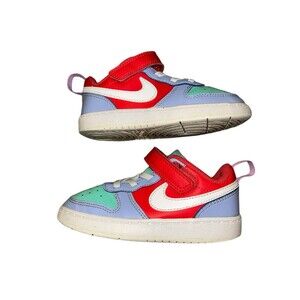 Toddler Baby Unisex Multicolor Nike Dunks‎ Low Court Sneakers Size 9C